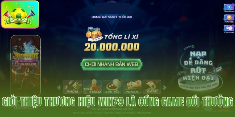 Win79 nền tảng giải trí trực tuyến uy tín từ 2021